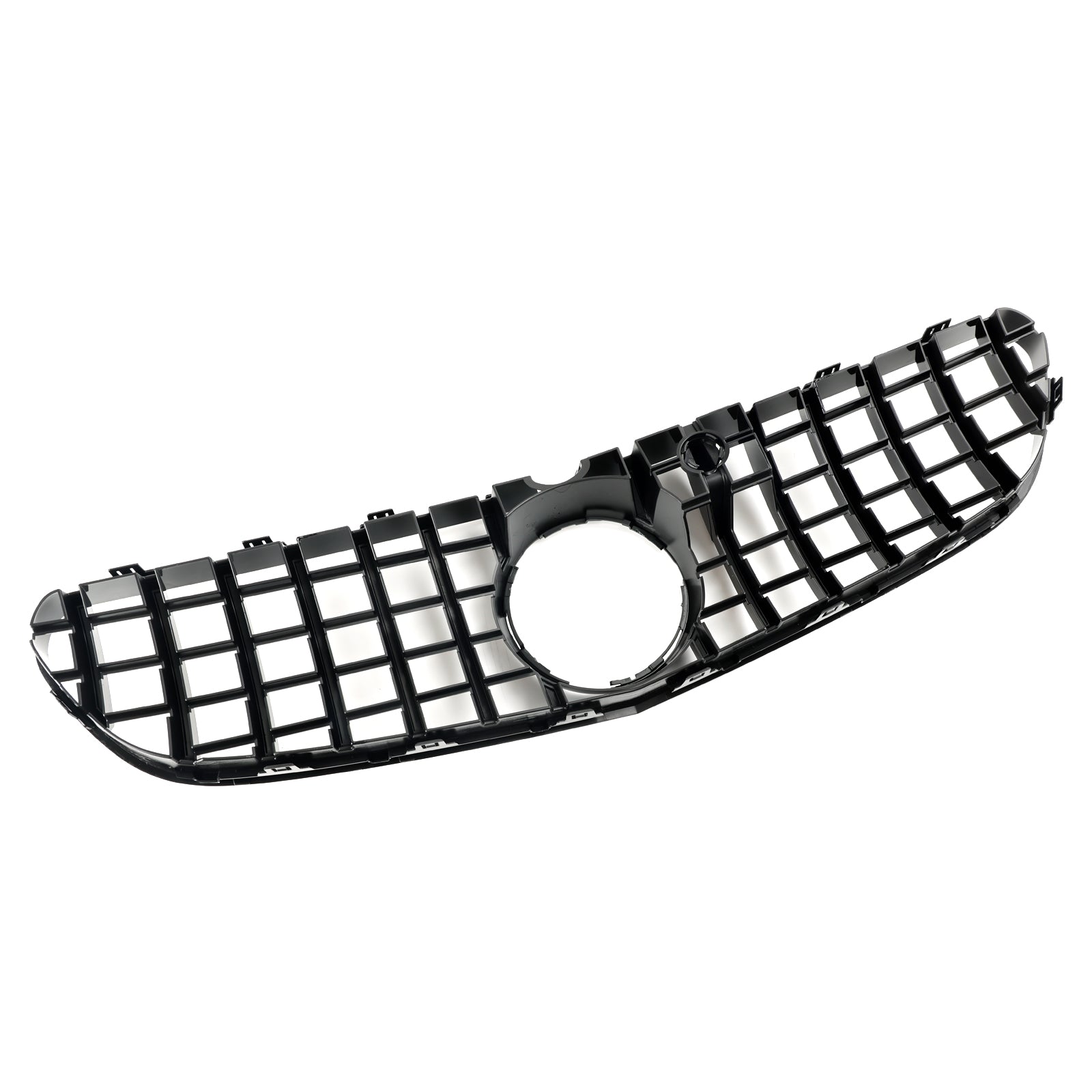 Grille de pare-chocs avant de remplacement pré-rehaussée pour Mercedes Benz Classe S W217 S63 AMG 2015-2017 Grille noire