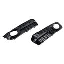 2 STKS Voor Honingraat Mistlamp Grill 8KD807681 Fit Audi A4 B8 2009-2012-12