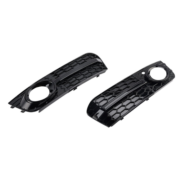 2 STKS Voor Honingraat Mistlamp Grill 8KD807681 Fit Audi A4 B8 2009-2012