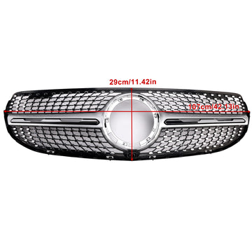 Diamond Voorbumpergrille Mercedes-Benz X253 GLC250 GLC300 2020-2022 Grill - 0