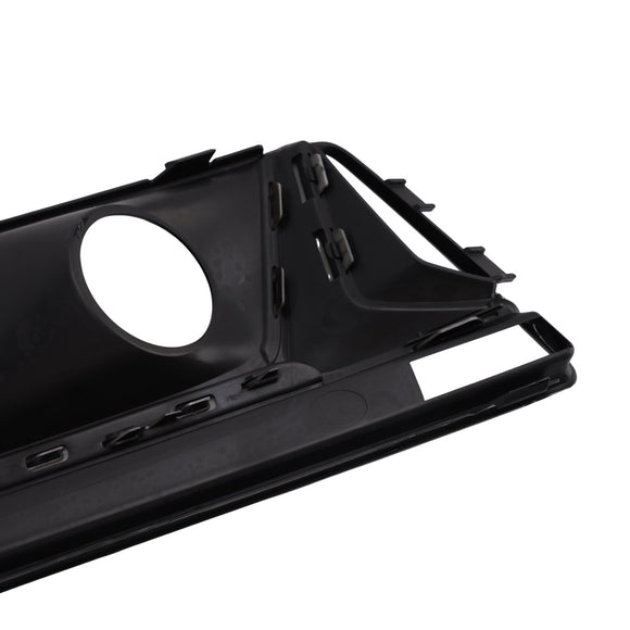 2PCS Black Front Bumper Foglight Grille Grill Fit Audi A4 B9 S4 2016-2019