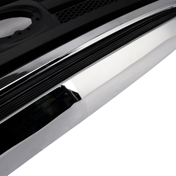 Mattschwarzer Chrom-Frontstoßstangengrill, passend für Toyota Tundra 2006–2009