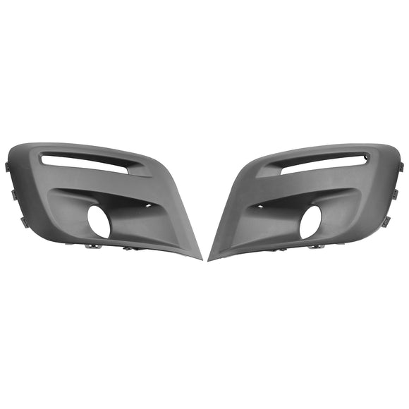 Peugeot Partner 2015-2018 pára-choques dianteiro grelha de nevoeiro grelha preta