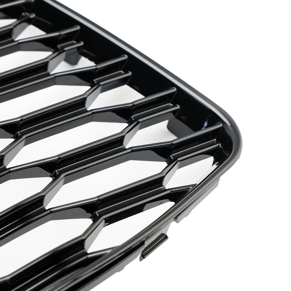 Audi RS7 2014–2018 Paar Frontstoßstangen-Nebelscheinwerfer-Lampenrahmen-Gitterabdeckungen