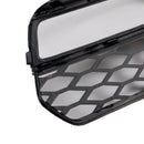Audi A3 S-Line 8V 2013-2016 Honingraat Mistlamp Grill Voorbumper Onderafdekking Zwart Grille 8V3807681G 8V3807682G-4