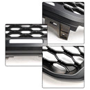 Ford Ranger 2019-2023 Grille de pare-chocs avant Raptor/Nid d'abeille/Grille noire de style maille avec 3 lumières LED blanches-9