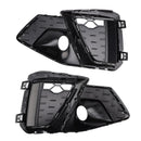 Audi A4 B9.5 S-Line/S4 2020-2024 Zilveren afwerking Honingraat Mistlamp Grille Voorbumper Onder Mist Grille Cover 5056617301387 8W0807681BEN-10