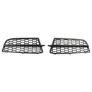 BMW 2011-2015 1-Series F20 F21 M 2PCS Front Bumper Fog Light Cover Bezel Grill Grille-10