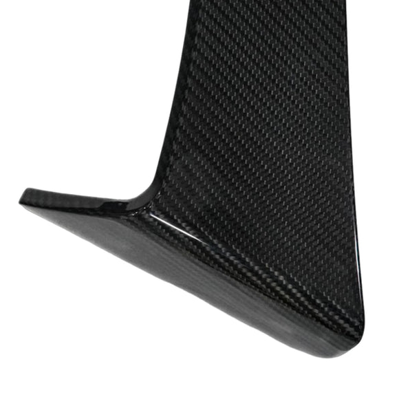 Torr kolfiber fram och bak stötfångarläpp + sidoventil passar Benz G W465 2025-2026