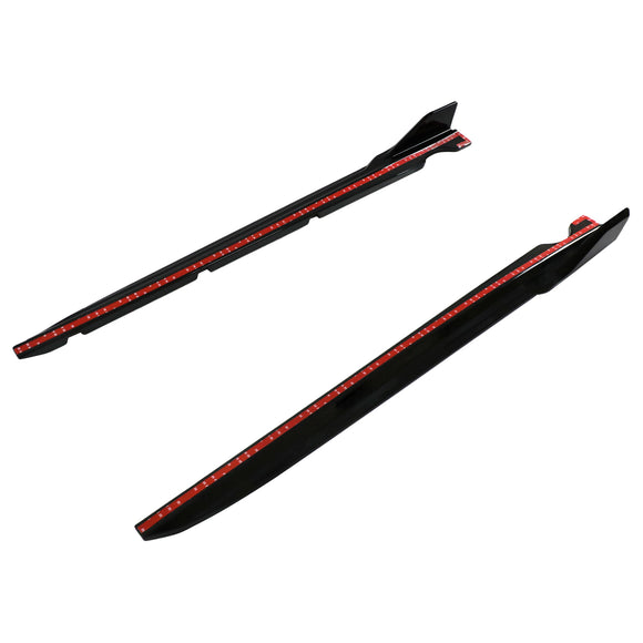 Body Kit Front & Rear Bumper Trims Fit BMW F95 X5M 2019-2023 Gloss Black