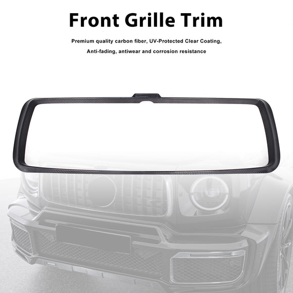 Grillebekleding van droog koolstofvezel voor de Mercedes Benz G-Klasse W465 G63 2025-2026 upgrade naar B900-stijl