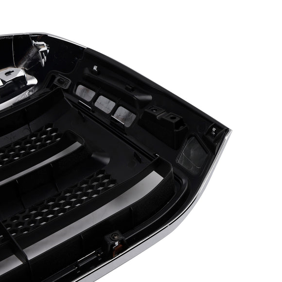 Mattschwarzer Chrom-Frontstoßstangengrill, passend für Toyota Tundra 2006–2009