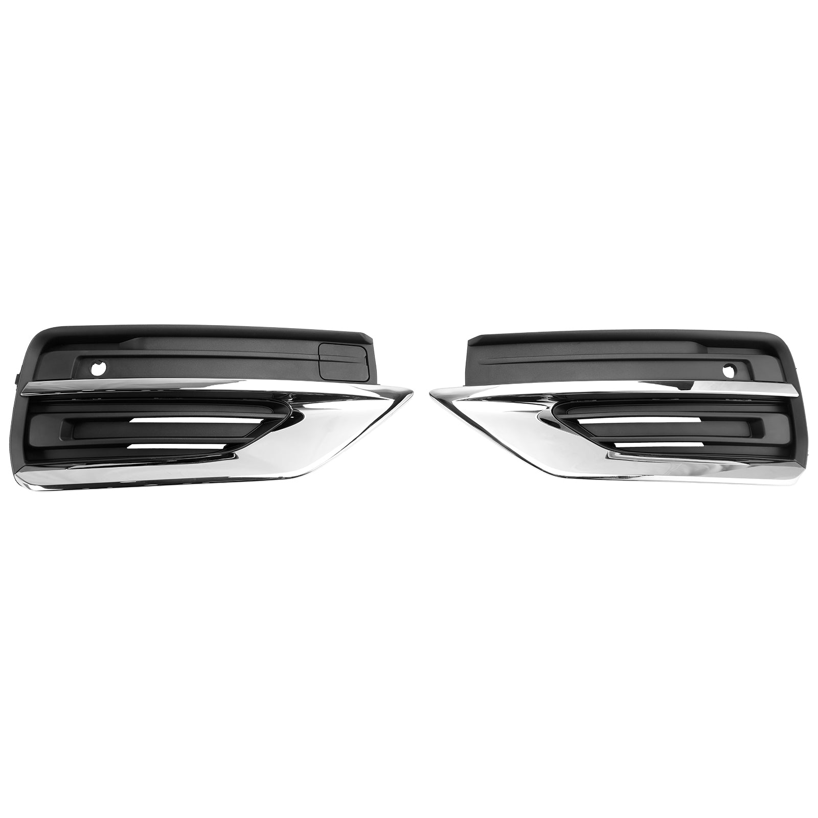 2021-2024 Volvo XC90 2PCS Front Bumper Fog Light Grille Fog Lamp Grille