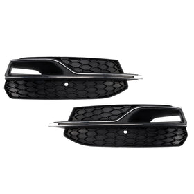 Audi S3/A3 Sline 8V 2013-2016 Frente inferior luz de nevoeiro tampa grade preta 8V3807682L 8V3 807 682 K