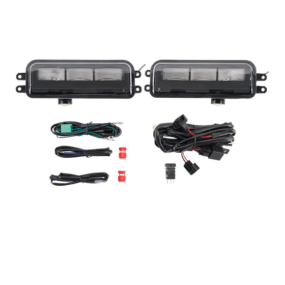 Feu antibrouillard LED pour pare-choc avant + faisceau de câbles, pour Toyota Tacoma 2024 – 2025