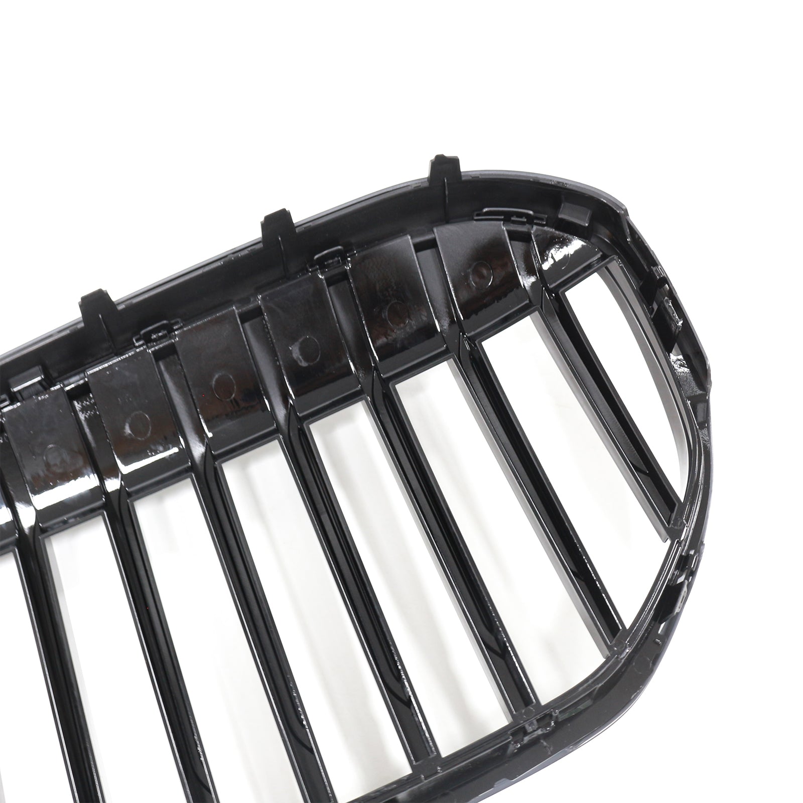 Grille de calandre avant noire brillante à lamelles simples pour BMW Série 7 G11 G12 2019-2022