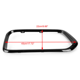 2018-2023 BMW X2 F39 sDrive18i/xDrive20i/sDrive20i/xDrive25e/M35i Gloss Black Frente Bumper Grill Quadro Capa Guarnição - 0