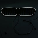 BMW 2023-2024 Série 3 G20 G21 320i/330i/M340i/318i/320d Calandre avant en maille noire brillante-12