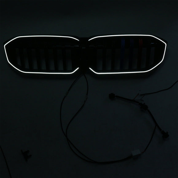 BMW 2023-2024 Série 3 G20 G21 320i/330i/M340i/318i/320d Calandre avant en maille noire brillante