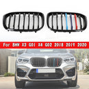 2018-2021 BMW X3 G01 xDrive30i/xDrive20d/xDrive30d/xDrive30e/M40i  M-Color Grill Kidney Grille-3