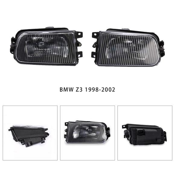 1998–2002 BMW Z3 Paar Frontstoßstangen-Nebelscheinwerferlampen ohne Glühbirnen 63178360575 63178381977 Generisch