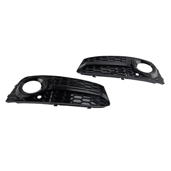 2 STKS Voor Honingraat Mistlamp Grill 8KD807681 Fit Audi A4 B8 2009-2012