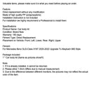 Body Kit Bumper Fit Mercedes Benz GLS X167 2020-22 Upgrade To Maybach680 Style-13