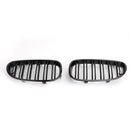 BMW 2004-2009 5 Series E60 E61 525i/530i/550i/525d Front Sport Kidney Grille Glossy Black Grill-3