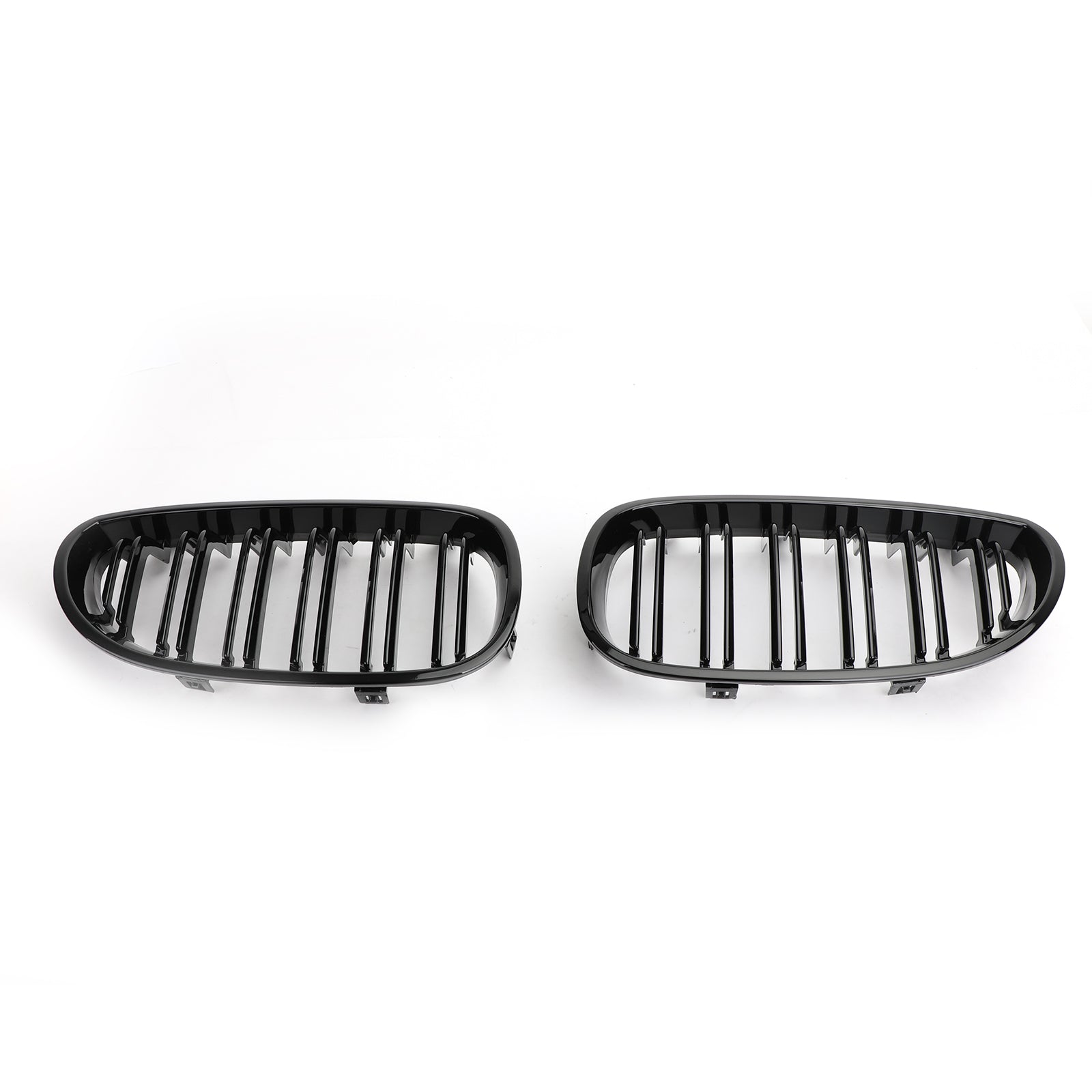 BMW 2004-2009 5 Series E60 E61 525i/530i/550i/525d Front Sport Kidney Grille Glossy Black Grill