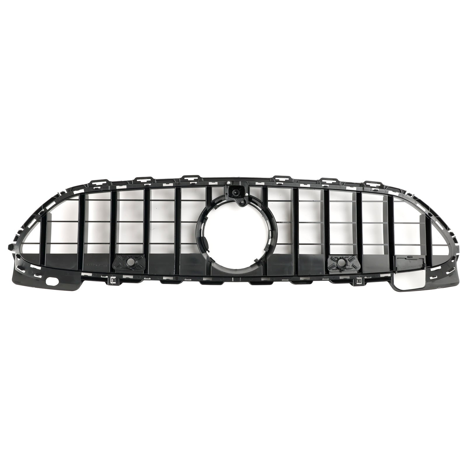 Parrilla delantera de parachoques estilo AMG negra Mercedes Benz Clase C W206 C200/300/220d/C43 2021.6-2023