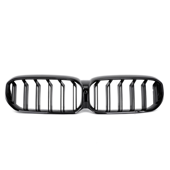2021-2022 BMW Serie 5 G30 G31 G38 530i/540i/530e/M550i/520d Griglia anteriore Doppia griglia nera lucida