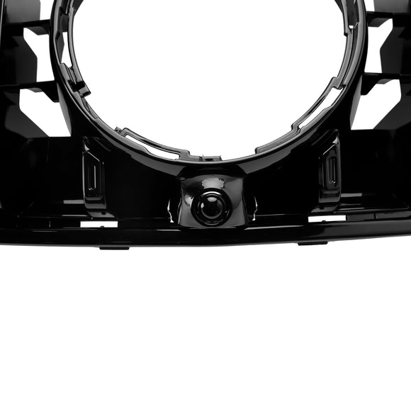 Mercedes Benz Clase E 2016-2020 W213 Parrilla delantera AMG E63 E63S GT en negro brillante, estilo Panamericana