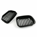 1998-2001 BMW E46 4 portes série 3 318i/320i/325i/330i/318d/320d calandre avant calandre noire mate-3