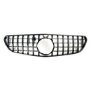 Mercedes Benz Classe S 2015-2017 W217 Grille de pare-chocs avant de remplacement pour S63 AMG Coupé, calandre noire de style GTR-7
