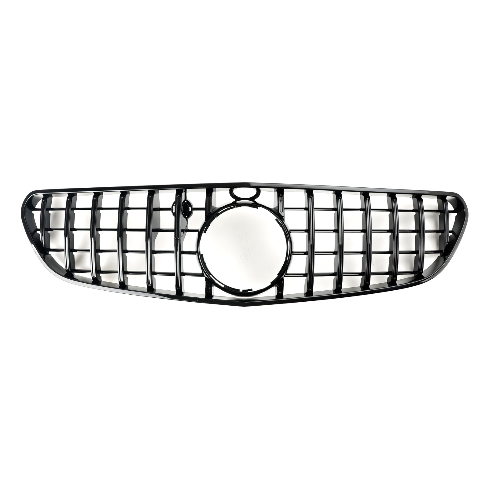 Grille de pare-chocs avant de remplacement pré-rehaussée pour Mercedes Benz Classe S W217 S63 AMG 2015-2017 Grille noire