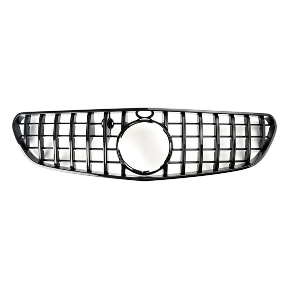 Mercedes Benz Classe S 2015-2017 W217 Grille de pare-chocs avant de remplacement pour S63 AMG Coupé, calandre noire de style GTR