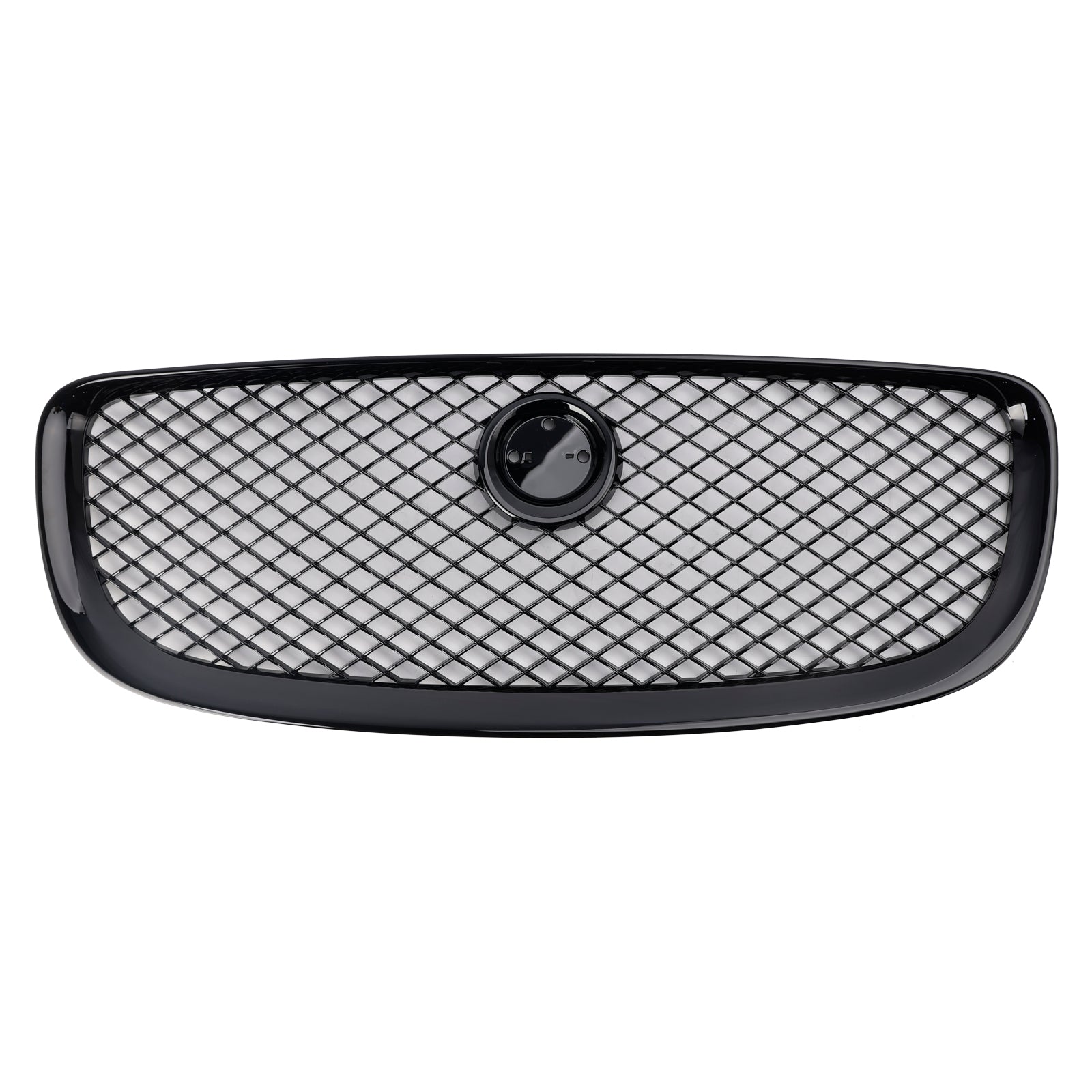 Jaguar XJ Front Bumper Grill 2010 2011 2012 2013 2014 2015 Air Intake Radiator Mesh Chrome / Black Grille