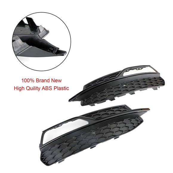 2013-2016 Audi A3 S-Line/S3 parachoques inferior cubierta de luz antiniebla rejilla de repuesto parrilla de panal 8V3807681G 8V3807682G