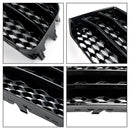 2015-2018 Audi A1 8X Honeycomb Lower Grile Front Bumper Pair Fog Light Cover Grill 8XA807681B 8XA807682B-7