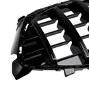 Classe Mercedes CLA W118 Grade dianteira preta estilo GTR C118 2024-2025-6