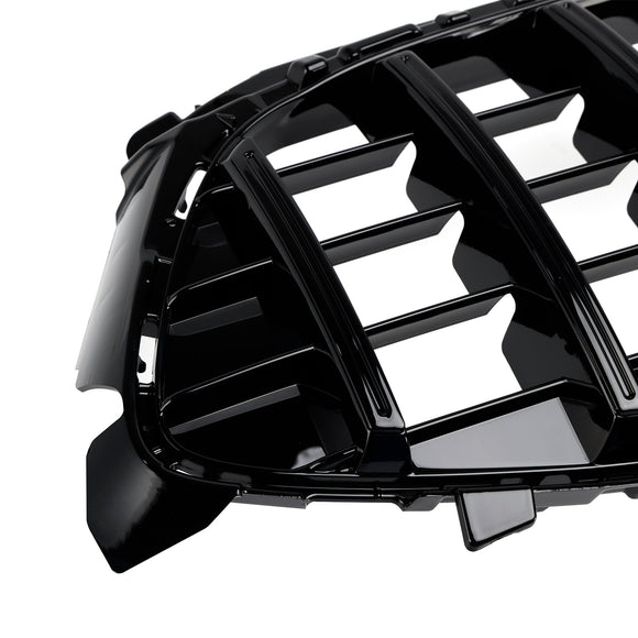 Classe Mercedes CLA W118 Grade dianteira preta estilo GTR C118 2024-2025