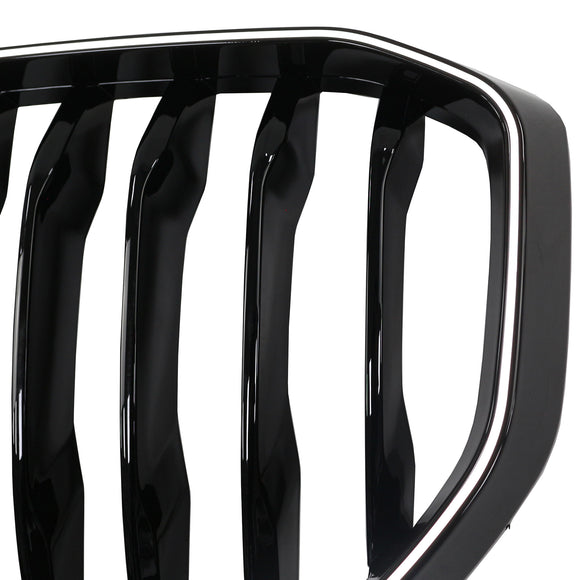 Grade dianteira em forma de rim preta brilhante para BMW X5 G05 2019-2022 M-Performance