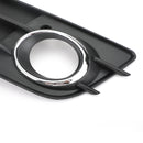 2008-2012 Audi A4 B8 S-Line/S4 Par Favo de Mel Luz de Nevoeiro Grill Capa Amortecedor Dianteiro Inferior Grade Preta 8K0807681C01C 8K0807682C01C-8