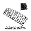 1993.06-1995 Mercedes-Benz E-Klasse W124 S124 C124 Frontstoßstangengrill Chrom Ersatzgrill-5