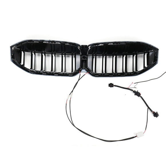 BMW 2023-2024 Série 3 G20 G21 320i/330i/M340i/318i/320d Calandre avant double ligne noire