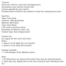 Rejilla de parachoques delantero estilo XF-R compatible con Jaguar XF 2012-2015 negro brillante-12