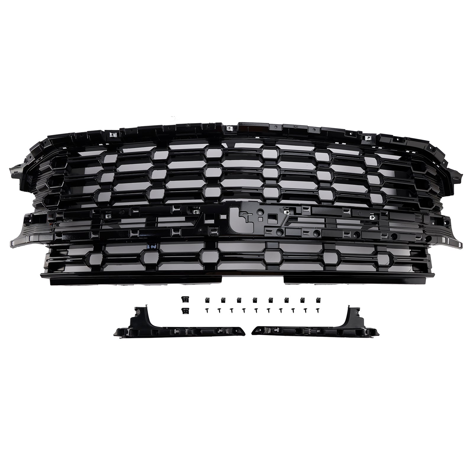 Z71-Look Front Bumper Grille Fit Chevrolet Tahoe/Suburban 2021-2024 Black