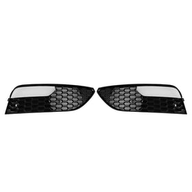 Audi A3 8V Sportback 2013-2016 2PCS Grille Front Bumper Fog Light Honeycomb Cover Grill 8V3807681 8V3807682