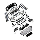 2016-2020 Audi R8 4S Dry Carbon Fiber Body Kit Bumper Facelift Conversion to 2021-2024 Style-11