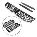 BMW 2005–2008 E90 3er 335i/328i/320d/330i/325i Limousine, Meteor-schwarzer Nierengrill, Netzgitter-5